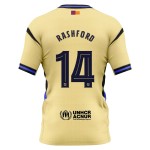 Günstige Fußballtrikots FC Barcelona x Kobe Bryant Rashford 14 Auswärtstrikot 2025-26 Kurzarm